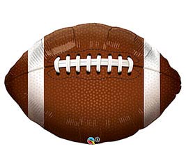 Burton and Burton BALLOONS 488A 36&quot; Football Supershape Foil Balloon