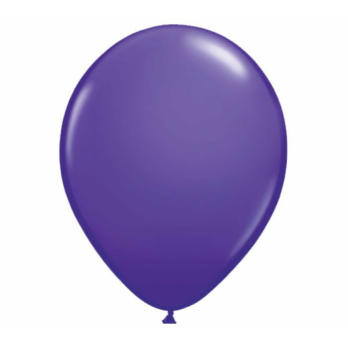 Burton and Burton BALLOONS 5&quot; Purple Violet Latex Balloon