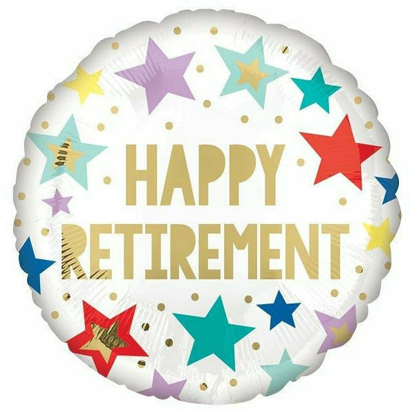 Burton and Burton BALLOONS 527 18&quot; Retirement Foil