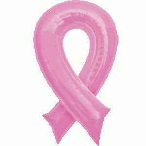 Burton and Burton BALLOONS 571 36" Jumbo Pink Ribbon Foil