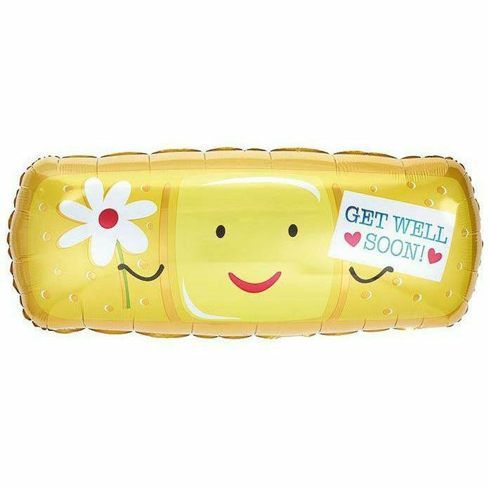 Burton and Burton BALLOONS 572 30&quot; Get Well Soon Bandage Foil