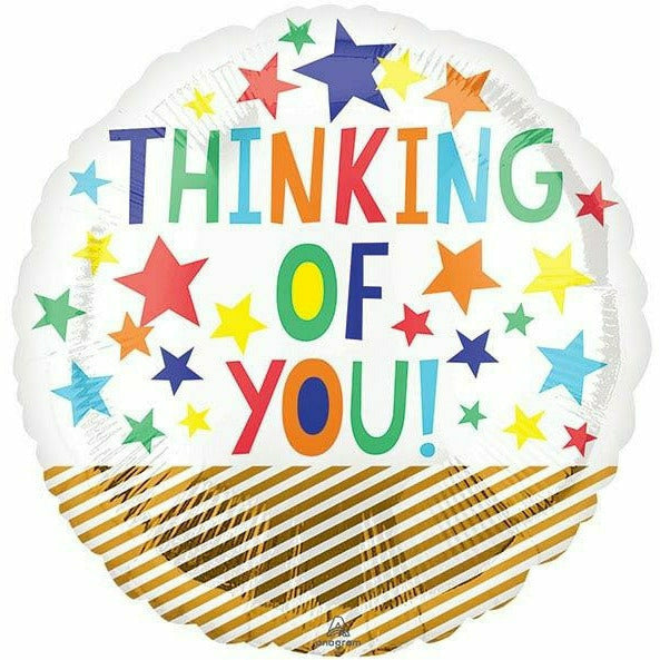 Burton and Burton BALLOONS 577 18&quot; Thinking of You Foil