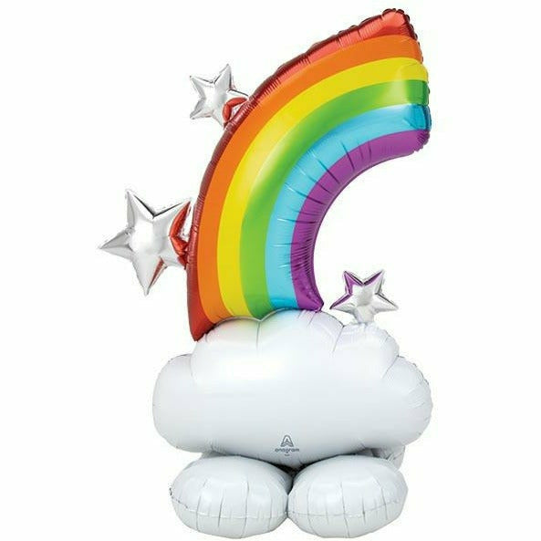 Burton and Burton BALLOONS 589 52&quot; Rianbow Airloonz Foil