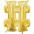 Burton and Burton BALLOONS 778 Gold Number Sign Air-Filled 16" Mylar Balloon