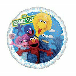 Burton and Burton BALLOONS 98 17&quot; SESAME STREET