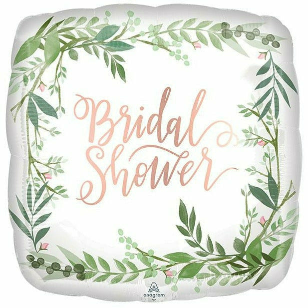 Burton and Burton BALLOONS A002 18&quot; Love Leaves Bridal Shower Foil