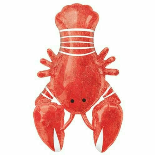 Burton and Burton BALLOONS A004 Red Lobster Jumbo 39" Mylar Balloon