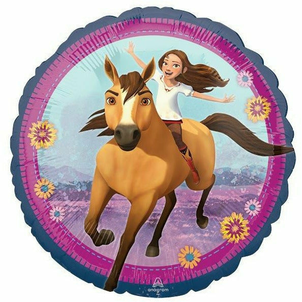 Burton and Burton BALLOONS B002 17&quot; Spirit Riding Free Foil