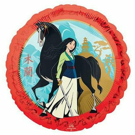 Burton and Burton BALLOONS B007 17&quot; Disney Mulan Foil