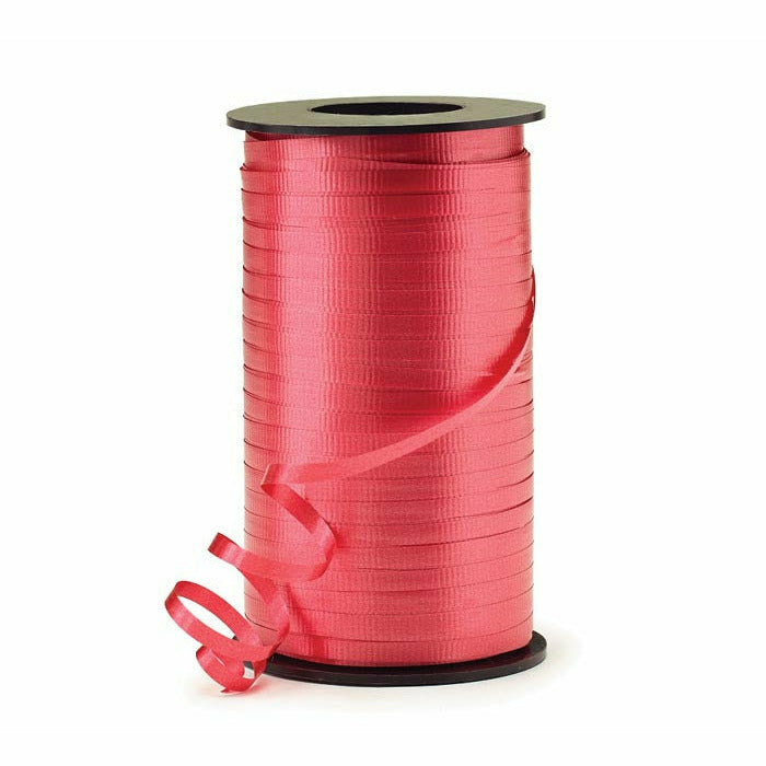 Burton and Burton BALLOONS BERWICK CRIMPED RED CURLING RIBBON