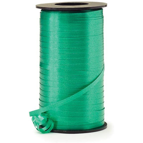 Burton and Burton BALLOONS BERWICK EMERALD GREEN CURLING RIBBON