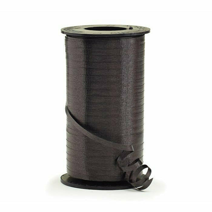 Burton and Burton BALLOONS Black Curling Ribbon 3/8&quot; x 250 Yards