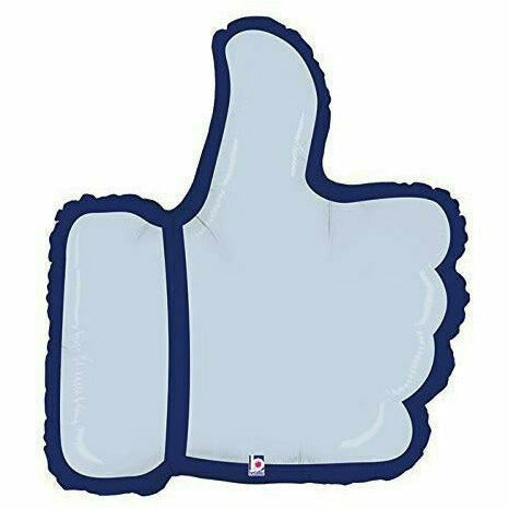 Burton and Burton BALLOONS D009 Thumbs Up 28" Mylar Balloon