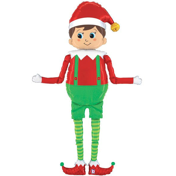 Burton and Burton BALLOONS E006 66&quot; Delivery Elf Foil Shaped Balloon