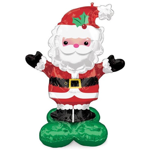 Burton and Burton BALLOONS E007 53" AIRLOONZ CHRISTMAS SANTA