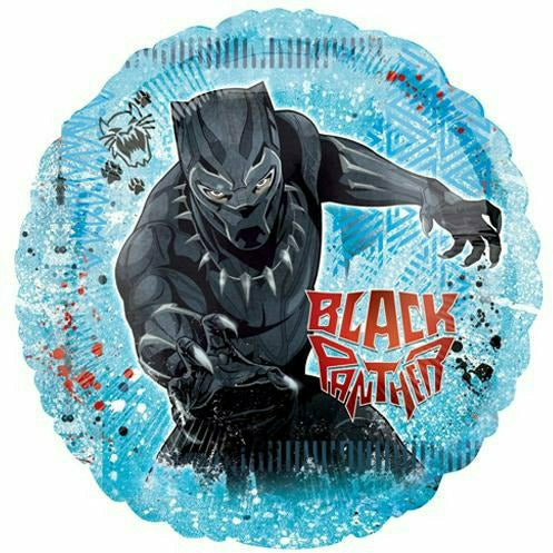 Burton and Burton BALLOONS G002 Black Panther Jumbo 28" Mylar Balloons