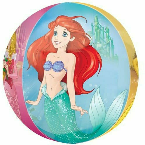 Burton and Burton BALLOONS G004 Disney Princess Orbz 16&quot; Mylar Balloon