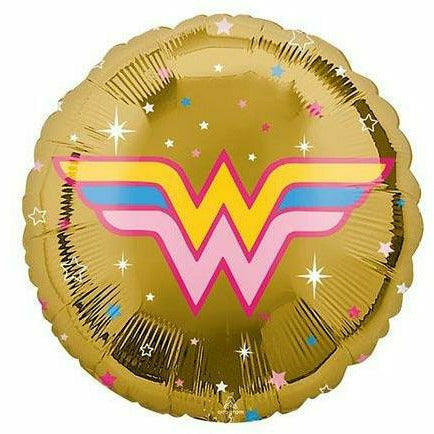 Burton and Burton BALLOONS G007 17" Wonder Woman 2 Foil