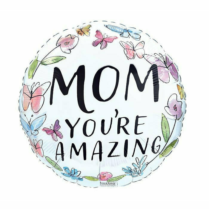 Burton and Burton BALLOONS G011 17" SPRINGBROOK MOM YOU'RE AMAZING