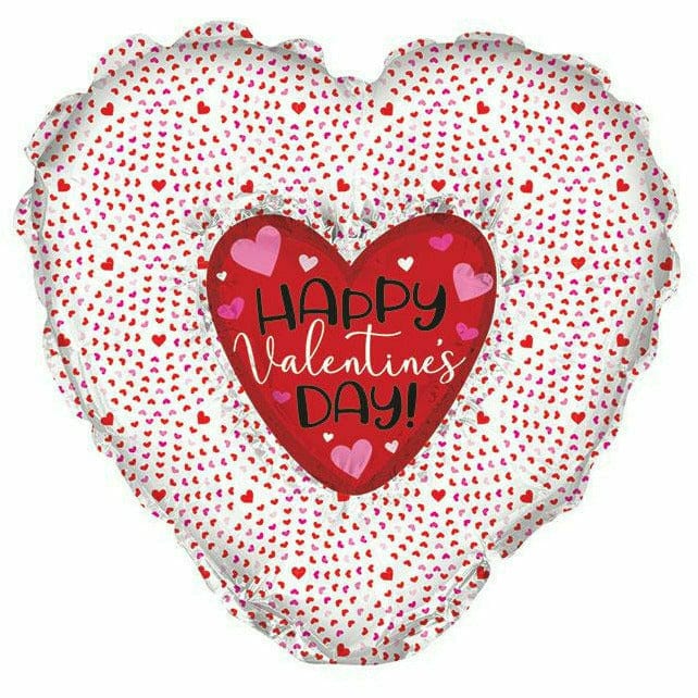 Burton and Burton BALLOONS J09 36&quot; VALENTINE&#39;S DAY HEART IN HEART