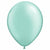 Burton and Burton BALLOONS Mint Green / Helium Filled Pearl Latex Balloon 1ct, 11"