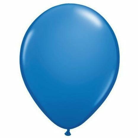 Burton and Burton BALLOONS Qualatex 5&quot; Dark Blue Balloon Bag - 100 Count