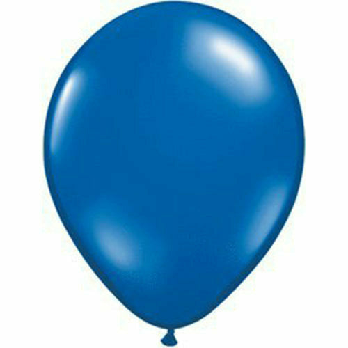 Burton and Burton BALLOONS Qualatex 5&quot; Sapphire Blue Balloon Bag - 100 Count