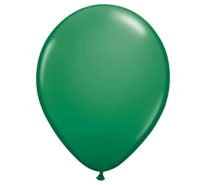 Burton and Burton BALLOONS QUALATEX GREEN 11 &quot; BAG