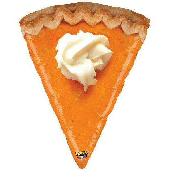 Burton and Burton G008 34&quot; PKG PUMPKIN PIE SLICE BALLOON