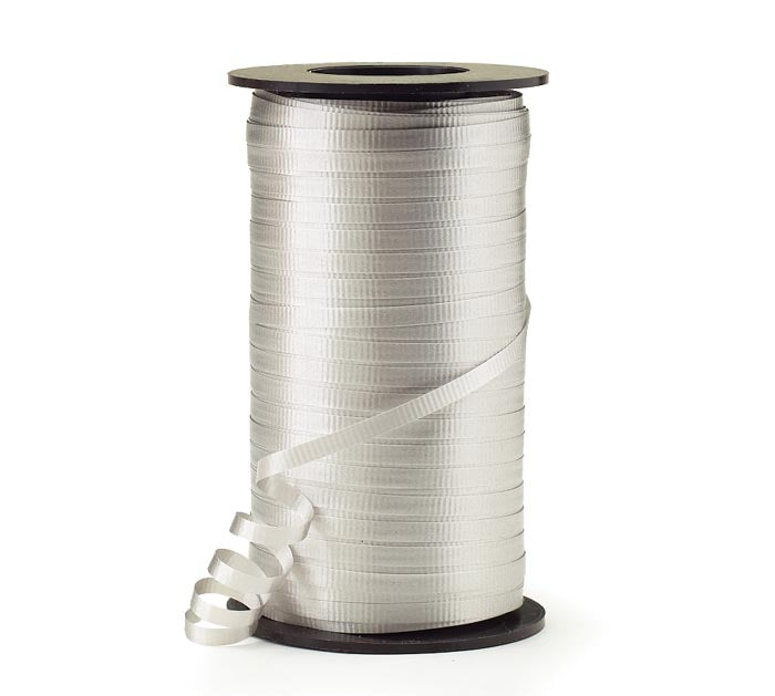 Burton and Burton GIFT WRAP CRIMPED SILVER CURLING RIBBON