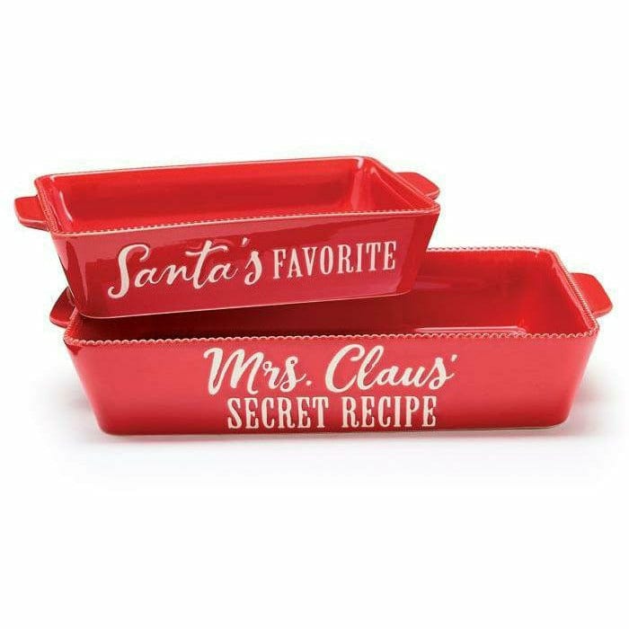 Burton and Burton HOLIDAY: CHRISTMAS BAKING SPIRITS BRIGHT CHRISTMAS BAKEWARE Small