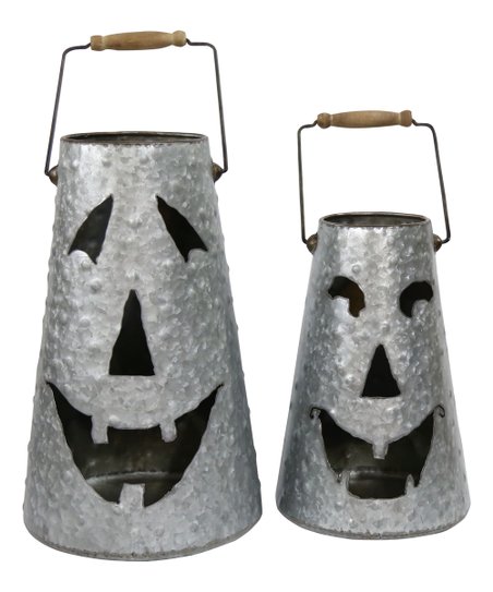 Burton and Burton HOLIDAY: HALLOWEEN Large Metal Jack-O'-Lantern Décor