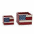 Burton and Burton HOLIDAY: PATRIOTIC S Patriotic Nested Wood Crate