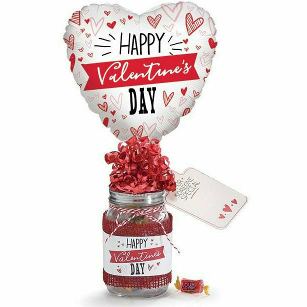 Burton and Burton HOLIDAY: VALENTINES LOVE MASON JAR GIFTABLE