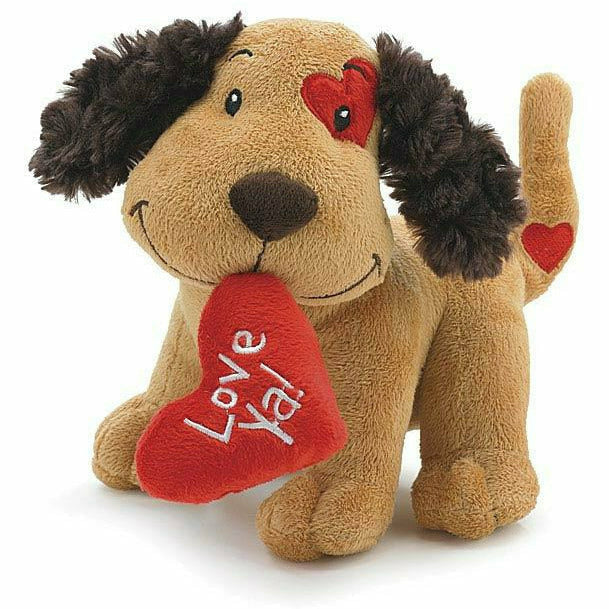 Burton and Burton HOLIDAY: VALENTINES PLUSH LOVE YA VALENTINE PUPPY