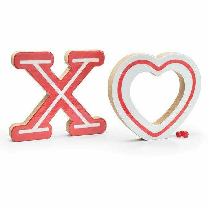 Burton and Burton HOLIDAY: VALENTINES X O VALENTINE SHELF SITTERS