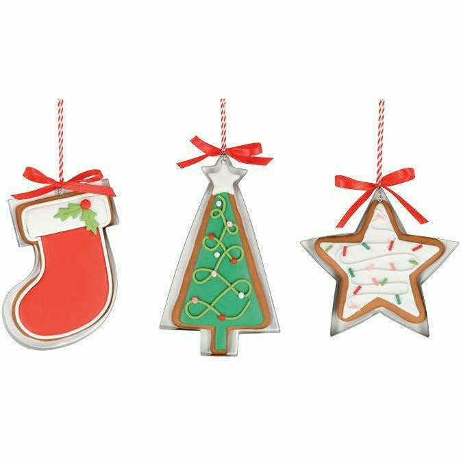 Burton and Burton Stocking HOLIDAY COOKIES SHAPE WITH COOKIE CUTTER