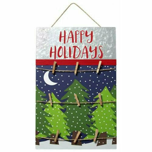 C. R. Gibson HOLIDAY: CHRISTMAS Card Holder - Midnight Snow