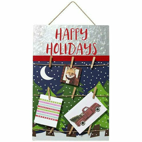 C. R. Gibson HOLIDAY: CHRISTMAS Card Holder - Midnight Snow