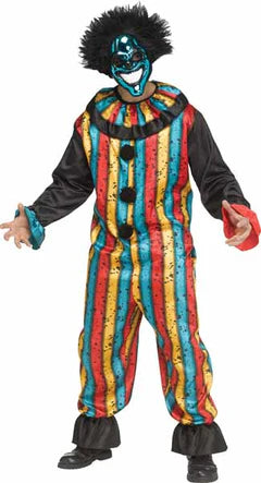 Carney Chrome Clown Men's Adult Costume