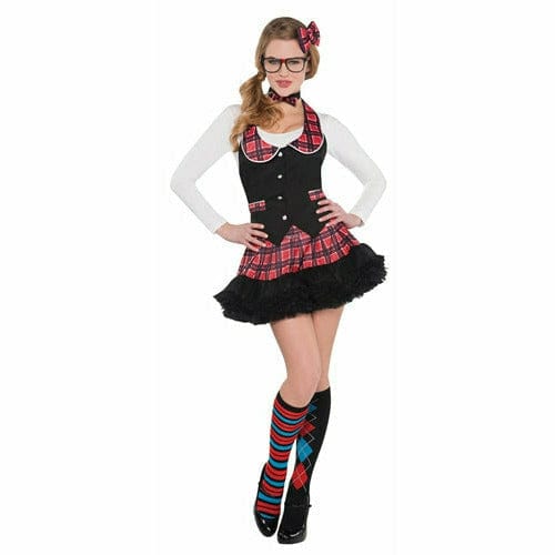 COSTUMES USA COSTUMES: ACCESSORIES Vest &amp; Hair Bow Kit