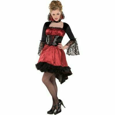 COSTUMES USA COSTUMES Junior Small (3-5) Girls Va Va Vampire Teen Costume