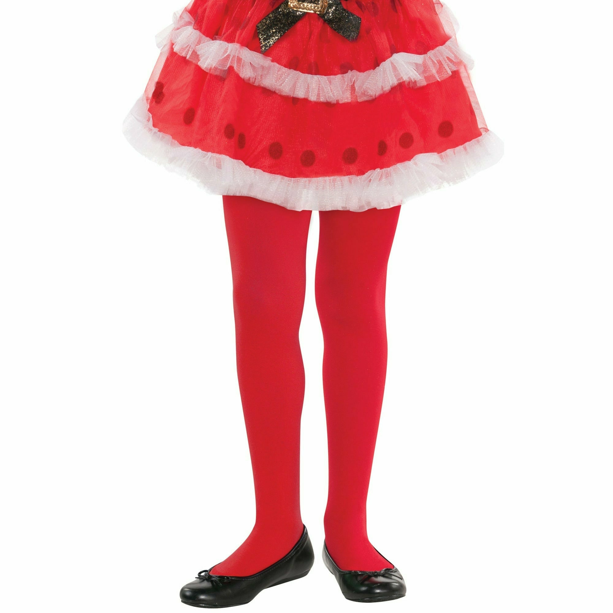 COSTUMES USA HOLIDAY: CHRISTMAS S/M Child Red Tights