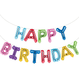 Creative Converting BALLOONS Happy Birthday Balloon Banner