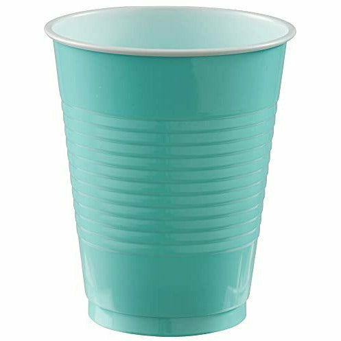 Creative Converting BASIC 16 OZ PLASTIC CUP 20CT-ROBINS EGG