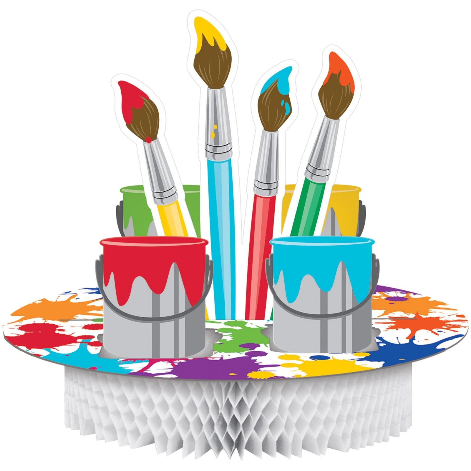 Creative Converting BIRTHDAY Art Party Centerpiece