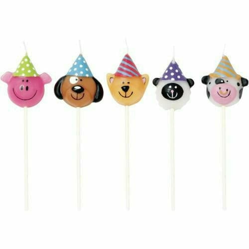 Creative Converting BIRTHDAY Farmhouse Fun Pick Candles 5ct