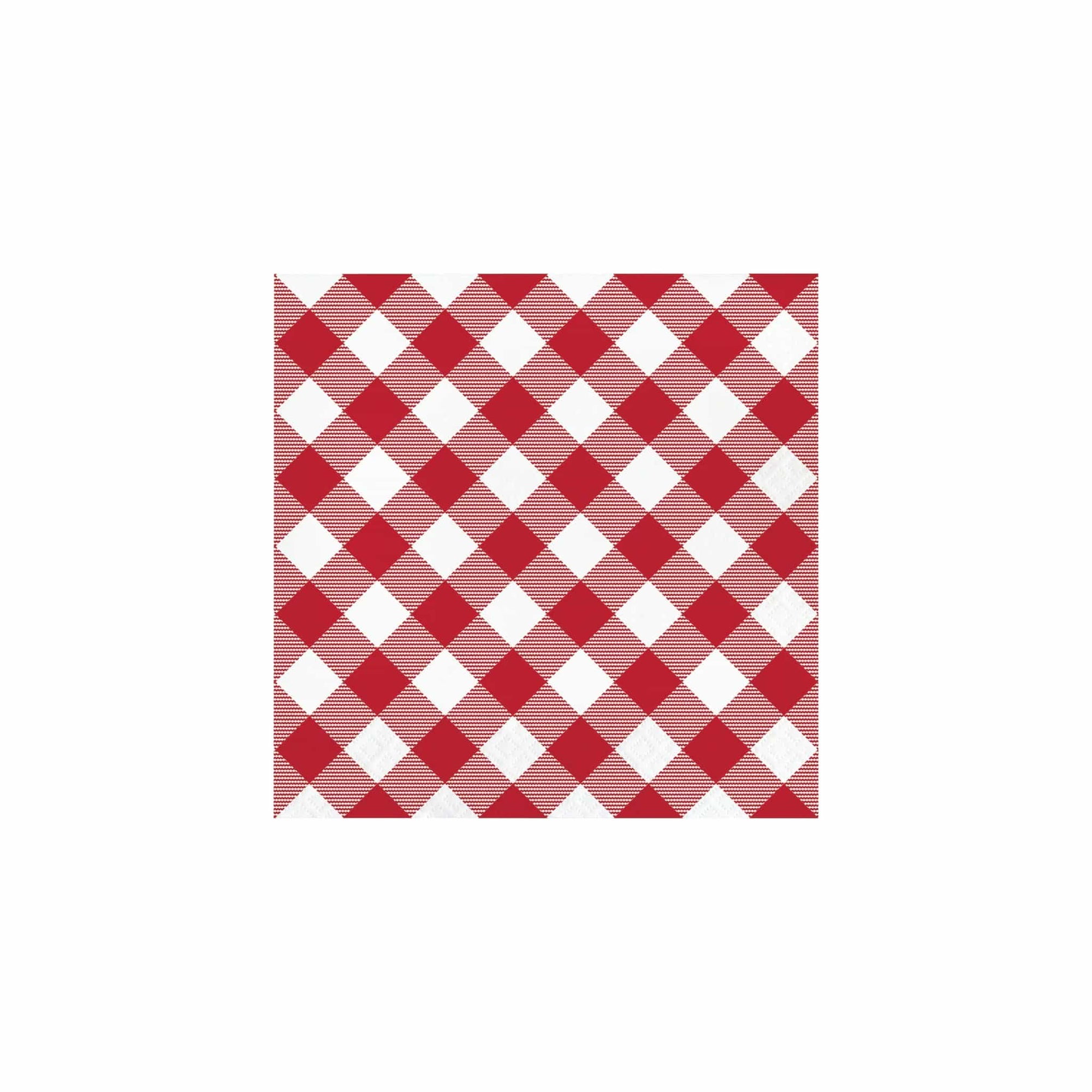 Creative Converting BOUTIQUE NAPKINS Classic gingham 6.5" napkins