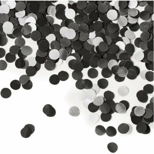 Creative Converting DECORATIONS Black Paper Confetti