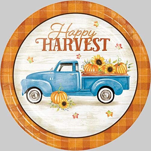 Creative Converting HOLIDAY: FALL Happy Harvest Lunch Plates